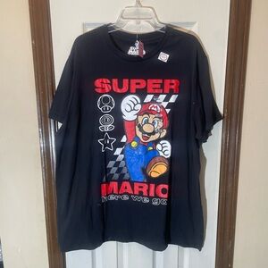 NWT Nintendo Super Mario Black T-Shirt